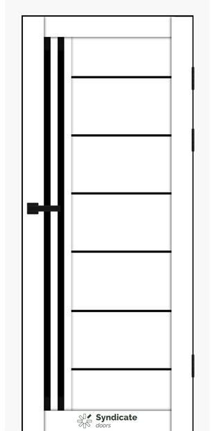 Межкомнатные двери SD-114 sd-114-bilij-oksamit-chorne