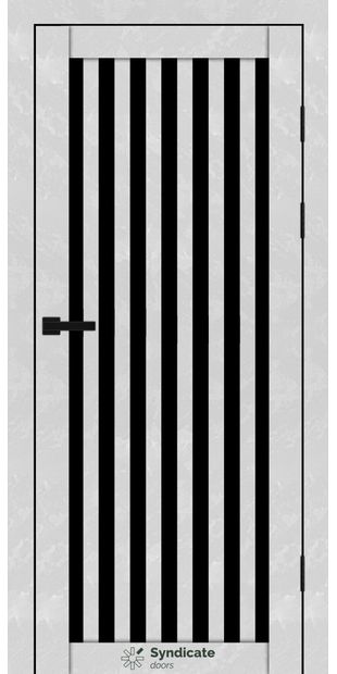 Межкомнатные двери SD-125 sd-125-beton-bilij-chorne