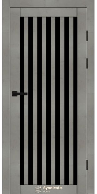 Межкомнатные двери SD-125 sd-125-beton-svitlij-chorne