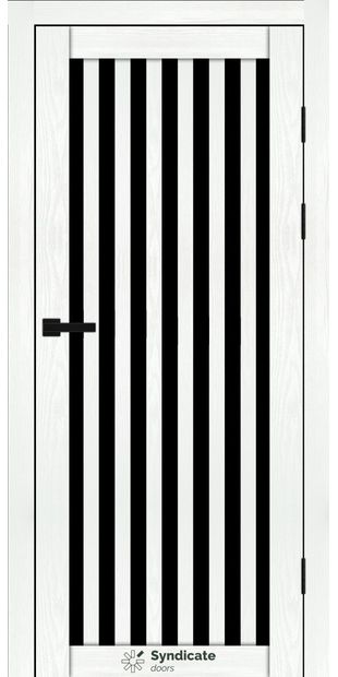 Межкомнатные двери SD-125 sd-125-bila-struktura-chorne