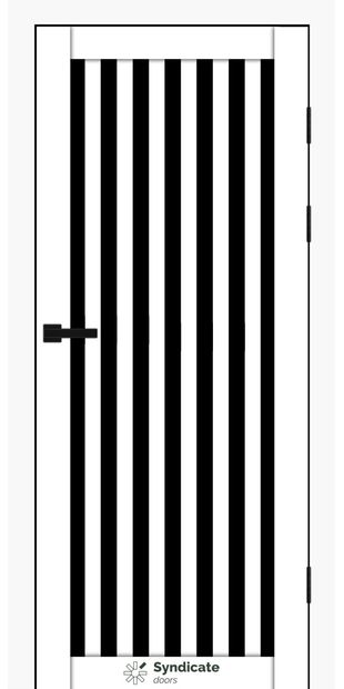 Межкомнатные двери SD-125 sd-125-bilij-oksamit-chorne
