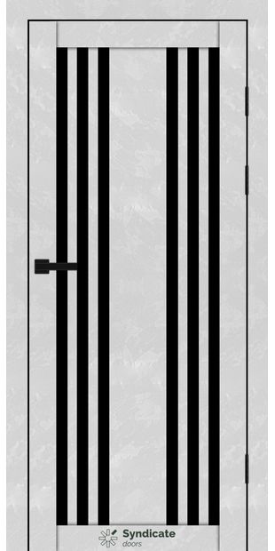 Межкомнатные двери SD-126 sd-126-beton-bilij-chorne