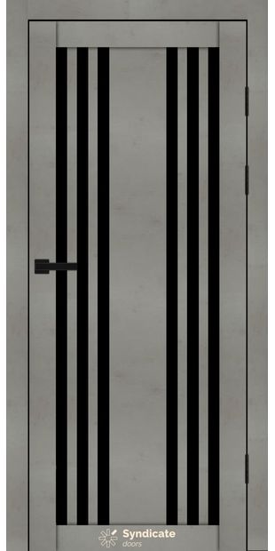 Межкомнатные двери SD-126 sd-126-beton-svitlij-chorne