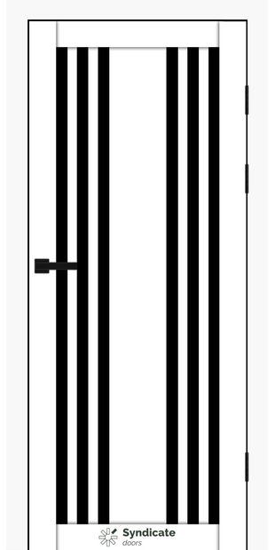 Межкомнатные двери SD-126 sd-126-bilij-oksamit-chorne