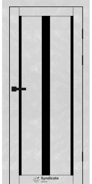 Межкомнатные двери SD-127 sd-127-beton-bilij-chorne