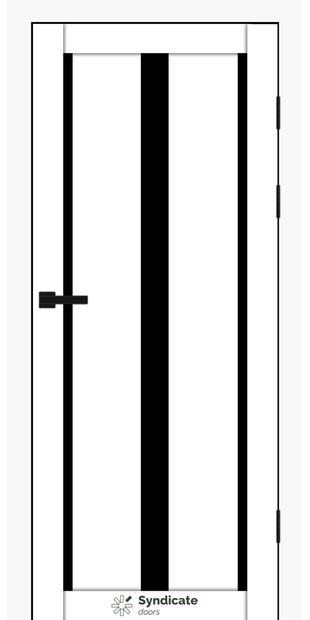 Межкомнатные двери SD-127 sd-127-bilij-oksamit-chorne