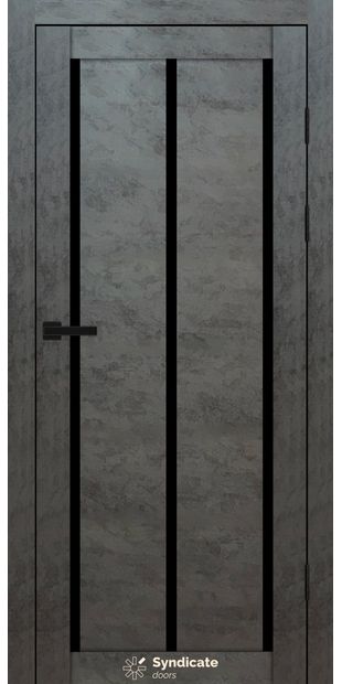 Межкомнатные двери SD-128 sd-128-beton-temnij-chorne