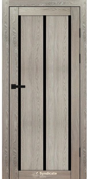 Межкомнатные двери SD-128 sd-128-dub-naturalnij-chorne