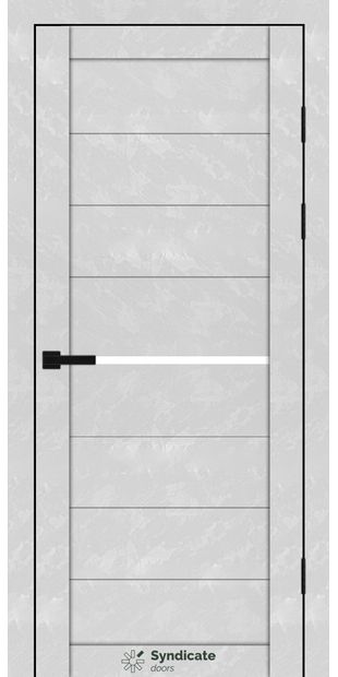 Межкомнатные двери SD-129 sd-129-beton-bilij-satin