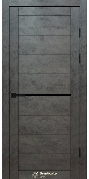 Межкомнатные двери SD-129 sd-129-beton-temnij-chorne