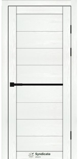 Межкомнатные двери SD-129 sd-129-bila-struktura-chorne