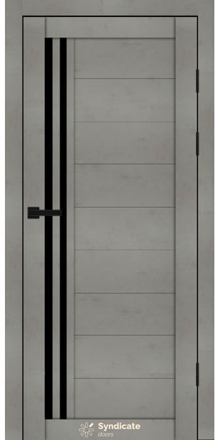 Межкомнатные двери SD-135 sd-135-beton-svitlij-chorne