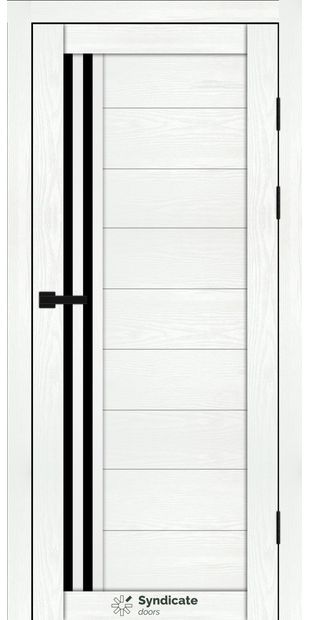 Межкомнатные двери SD-135 sd-135-bila-struktura-chorne