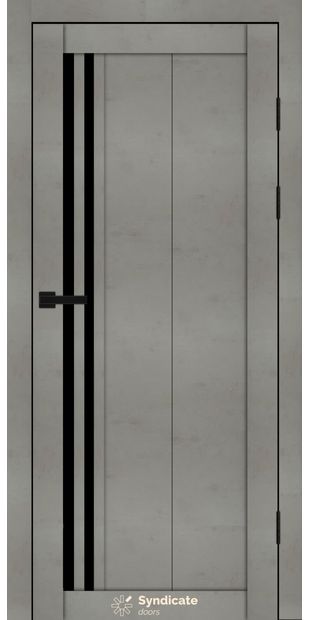 Межкомнатные двери SD-136 sd-136-beton-svitlij-chorne