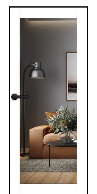 Межкомнатные двери SD-137 sd-137-bilij-oksamit-dzerkalo