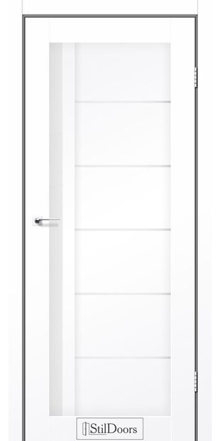 Межкомнатные двери София стекло сатин sofia-bilij-matovij-zi-sklom-satin