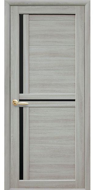 Межкомнатные двери Тринити с черным стеклом triniti-10