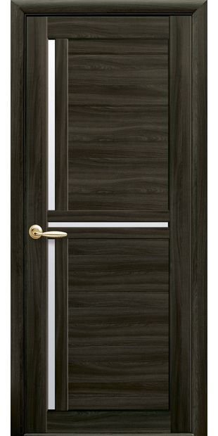 Межкомнатные двери Вікторія со стеклом сатин kfd-vіktorіya-3