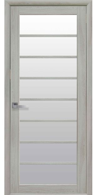 Межкомнатные двери Виола со стеклом сатин viola