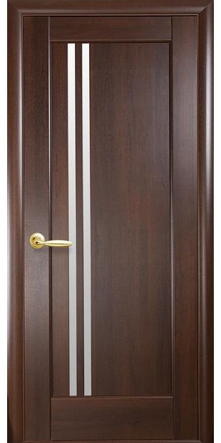 Межкомнатные двери Прага со стеклом сатин kfd-praga-10