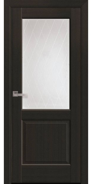 Межкомнатные двери Эпика со стеклом сатин и рисунком Р2 jepyka-6