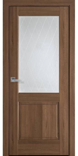 Межкомнатные двери Эпика со стеклом сатин и рисунком Р2 jepyka-8