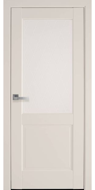 Межкомнатные двери Эпика со стеклом сатин и рисунком Р2 jepyka-14