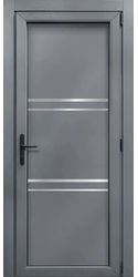 Двери межкомнатные пластиковые 05 Good Door, PVC Базальт