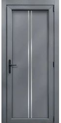 Двери межкомнатные пластиковые 08 Good Door, PVC Базальт