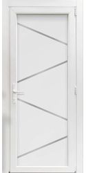 Двери межкомнатные пластиковые 10 Good Door, PVC Білий