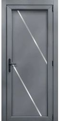 Двери межкомнатные пластиковые 11 Good Door, PVC Базальт