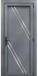 Двери межкомнатные пластиковые 12 Good Door, PVC Базальт