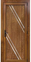 Двери межкомнатные пластиковые 12 Good Door, PVC Дуб