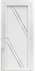 Двери межкомнатные пластиковые 12 Good Door, PVC Білий