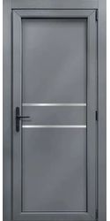 Двери межкомнатные пластиковые 17 Good Door, PVC Базальт