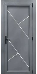 Двери межкомнатные пластиковые 23 Good Door, PVC Базальт