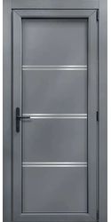 Двери межкомнатные пластиковые 28 Good Door, PVC Базальт