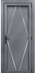 Двери межкомнатные пластиковые 29 Good Door, PVC Базальт
