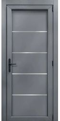Двери межкомнатные пластиковые 32 Good Door, PVC Базальт