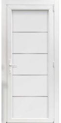 Двери межкомнатные пластиковые 32 Good Door, PVC Білий
