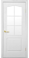 Межкомнатные двери Классик под остекление, Под покраску Структурный