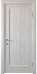Межкомнатные двери Эскада глухое, ПВХ DeLuxe Ясень New
