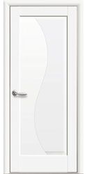 Межкомнатные двери Эскада глухое, Premium Белый матовый