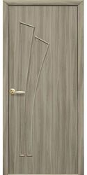 Межкомнатные двери Лилия глухое, Экошпон  Сандал