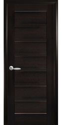 Межкомнатные двери Линнея глухое, ПВХ DeLuxe Венге new