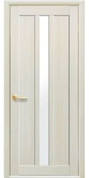 Межкомнатные двери Марти со стеклом сатин, Экошпон  Дуб жемчужный