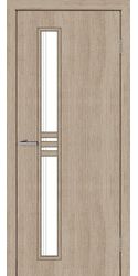 Дверь "Омис" Нота Экошпон (стекло сатин с фотопечатью), Экошпон Cосна Мадейра