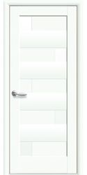 Межкомнатные двери Пиана глухое, Premium Белый матовый
