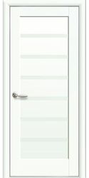 Межкомнатные двери Линнея глухое, Premium Белый матовый