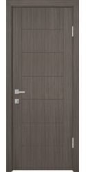 Межкомнатные двери Сальвадор глухие, ПВХ Delux Трюфель